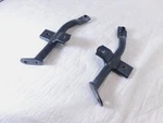 1999-2013 Yamaha Royal Star Venture XVZ13 Saddlebag Crash Guard Bracket Mounts. Fixed Price $49.95.