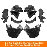 Inner Fairing Speaker Storage Glove Box Duct For 2015-2024 Harley Road Glide. Fixed Price $164.00.