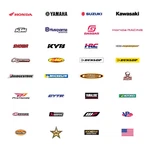 Factory Effex Stickers - 5 Pack. Fixed Price $5.12.
