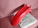 2014 Honda CRF125F Front Fender Extreme Red Oem Used. Fixed Price $35.00.