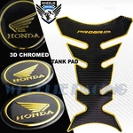 Black+chrome Gold Pro Grip Fuel Tank PAD+2" 3D Honda Logo Fairing Emblem Sticker. Fixed Price $29.88.