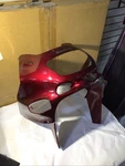 Kawasaki 1996 ZX6 Front Upper Fairing Red 55028-1292-TF. Fixed Price $129.99.