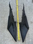 2005-2006 Honda CBR600RR Fuel Gas Tank Plastic Side Cover. Fixed Price $49.24.