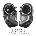 Lower Vented Leg Fairings W/ Speaker Boxes Pods For Harley Road King Glide 83-13. Fixed Price $84.80.