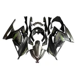 Iron Gray Black Fairing Kit For Kawasaki EX300R 2013-2017 Ninja Body. Fixed Price $390.95.