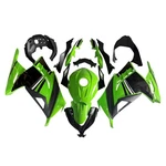 Abs Green Black Fairing Kit For Kawasaki Ninja 2013 - 2017 EX300R Bodywork. Fixed Price $350.95.