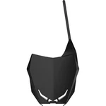 Polisport Restyle Front Number Plate - Black 8666600002. Fixed Price $30.14.