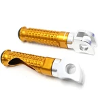 Gold Mpro Rider Front Footpegs For Aprilia Rsv 1000 Mille 03-08 07 06 05 04. Fixed Price $71.62.