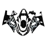 Abs Black White Fairings Kit For Suzuki 2000 2001 2002 2003 GSXR600 750 Bodywork. Fixed Price $461.95.