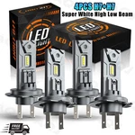 4X H7 Led Headlight High/low Beam Bulbs Kit For Hyundai Kona 2018-2020. Fixed Price $46.34.