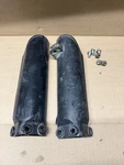 2002-2010 Ktm Oem Black Front Fork Guards Protectors Covers 2003 2004. Fixed Price $14.99.