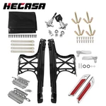 One Touch Opening Saddlebag Latch Lock Hardware Lids Cover Kit For Harley 14-24. Fixed Price $45.99.