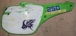 Kawasaki KX250 1986 Oem Right Side Rear Cover 36001-1318 4FL. Fixed Price $125.00.