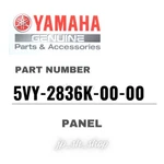 Yamaha Genuine Oem Parts Panel 5VY-2836K-00-00 For YZF-R1. Fixed Price $46.96.