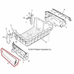 New Oem Polaris Ranger GENERAL1000 Right Side Box Panel Cover Black Pearl. Fixed Price $389.95.