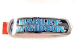Oem Harley Left Black/turquoise Gas Tank Emblem Medallion Springer Fxst 62056-96. Fixed Price $199.99.