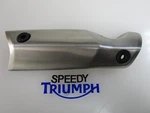 Triumph Street Triple Downpipe Catalyst Cover T2202047 Fits 2013 - 2017. Fixed Price $32.82.