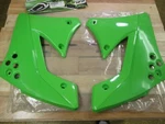 Ufo Rad Cover Set Kawasaki KX250F KXF250 2009-2012 / Green. Fixed Price $26.21.