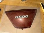 78,79 Kawasaki KZ-400 Right Side Panel 36001-1058-A5. Fixed Price $39.00.