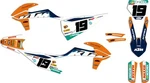 2019-2022 Ktm Sx-sxf 125-450 Team Diga Kit & Plates Dirt Bike Graphics. Fixed Price $124.99.