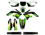 2006 2007 2008 Kxf Graphic Kit Kawasaki - One Dirt Bike Decals KX450F. Fixed Price $179.99.