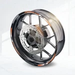 Orange 17'' Rim Wheel Sticker Decal Strip Tape P05B For Honda CBR650F. Fixed Price $35.32.