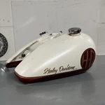 1971-1983 Harley Davidson Shovelhead 5 Gallon Split Tanks Gas Fx Flh. Fixed Price $750.00.