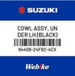 94408-24F82-4CX Suzuki Cowling Assy,under,l 9440824F824CX, New Genuine Oem Part. Fixed Price $961.06.