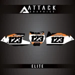Attack Graphics Elite Number Plate Backgrounds For Ktm 300 Xc 2018. Fixed Price $63.09.