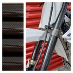 Fork Guards Covers Glossy Carbon Fiber Graphics Yamaha Yz Wr 125 250F 450F. Fixed Price $34.00.