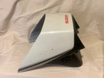 Nib 1985 Suzuki GS700E Oem Plastic Rear White Back Tail Fairing Cowl Shroud. Fixed Price $150.00.