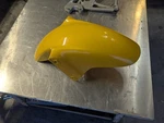 1998-2001 Honda Interceptor VFR800 Front Wheel Fender Mud Guard Small Cracks. Fixed Price $90.00.