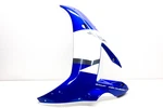 New Oem Yamaha 5PW-Y283U-30-P1 Blue Middle Left Side Fairing Nos. Fixed Price $292.49.