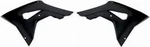 Polisport Radiator Scoops Hond Black 8414800003. Fixed Price $35.87.