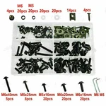 177X Fairing Fender Fastener Kit Body Work Screws Bolts Washers Motorcycle Bk. Fixed Price $23.06.