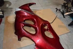 Suzuki Katana Gsx 600 98-06 Left Side Upper Fairing Cowl Panel. Fixed Price $125.07.