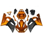 Gold Black Fairing Kit For Yamaha Yzf R6 1998-2002 Plastic Injection Bodywork. Fixed Price $417.95.