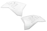 Polisport White Radiator Shroud Set 07-11 Sx,sxf,xcf. Fixed Price $39.95.