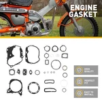 1SET For Honda CT90K Trail 1966-1979 Engine Case Cover Gasket Oil Seal Kit. Fixed Price $22.79.