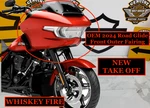 Oem 2024-2026 Cvo Harley-davidson Road Glide Front Outer Fairing Whiskey Fire. Fixed Price $899.95.