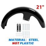 Vivid Black 21"WRAP Front Fender For Harley Touring Electra Street Glide Baggers. Fixed Price $76.99.