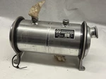 Equipped Mooneyes, 4 Quart Harley Chopper Oil Tank. Fixed Price $400.00.