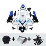 Blue White Fairings For 2003 2004 Honda CBR600RR F5 Injection Bodywork Kit. Fixed Price $409.95.