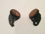 2009 KLX250S Oem Front Fork Side Reflectors. Fixed Price $35.00.