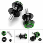 2X10MM Cnc Motorcycle Swingarm Spools Slider For Kawasaki ZX10R Z800 Z1000 Green. Fixed Price $19.60.