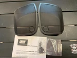 J&m Rokker Saddlebag Speaker Grill Kit For Harley Touring 2014-2018 HGRL-SD14. Fixed Price $105.99.