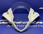 Suzuki Front Cowling W/ Windscreen (pearl) GSX-8R 24-26 Oem 94410-25L01-QU2-1. Fixed Price $261.64.