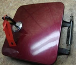 2002 Kawasaki Voyager B Xii Red Tank Cover Panel Fairing Key Lock. Fixed Price $39.73.