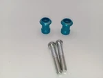 Pair Of Lightech CAVM8 Blue Kickstand Mounts Suzuki Honda Bmw. Fixed Price $20.89.