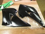 Ufo Rad Cover Set Kawasaki KX125 KX250 2003-2007 / Black. Fixed Price $39.95.